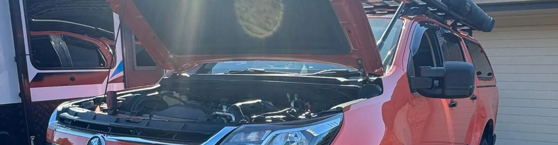 car open hood