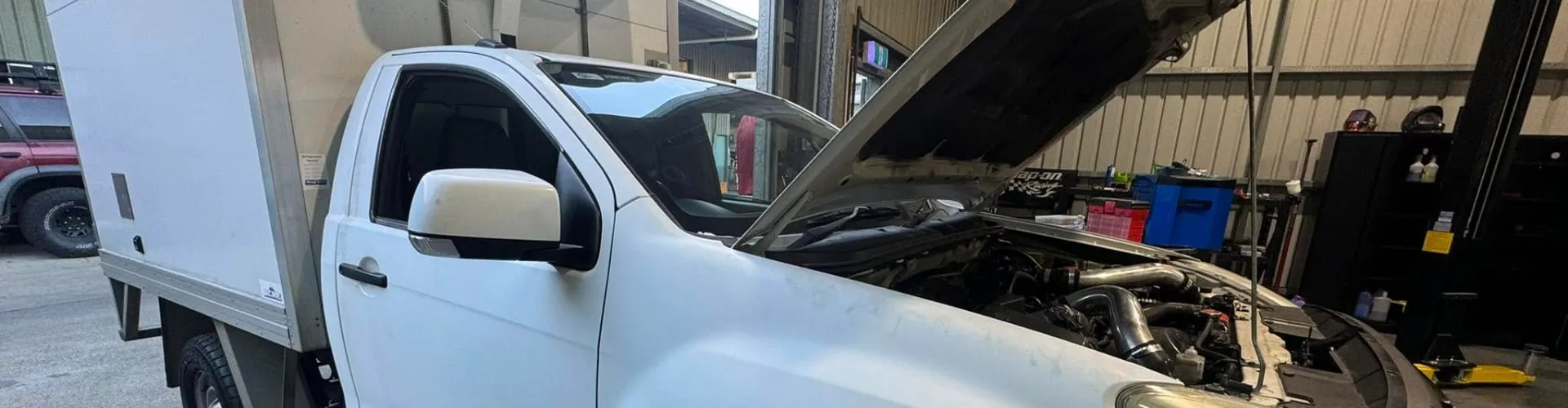 car open hood