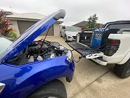 car open hood